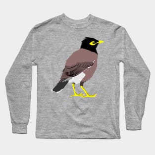 Common Myna Long Sleeve T-Shirt